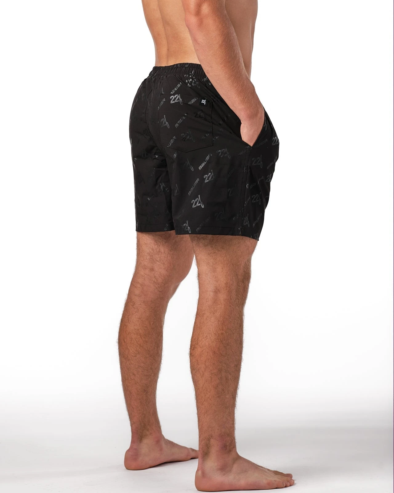 Bauer X 22fresh Monogram Swim Short Senior - Image 2