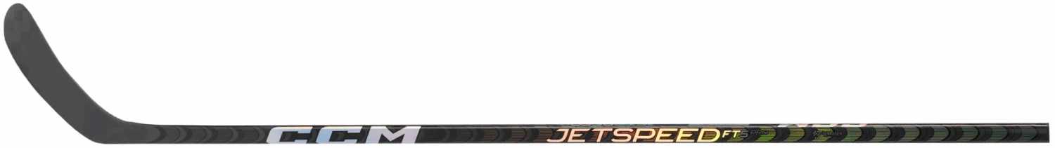 CCM JetSpeed FT5 Pro Junior Hockey Stick (Chrome) - Image 2