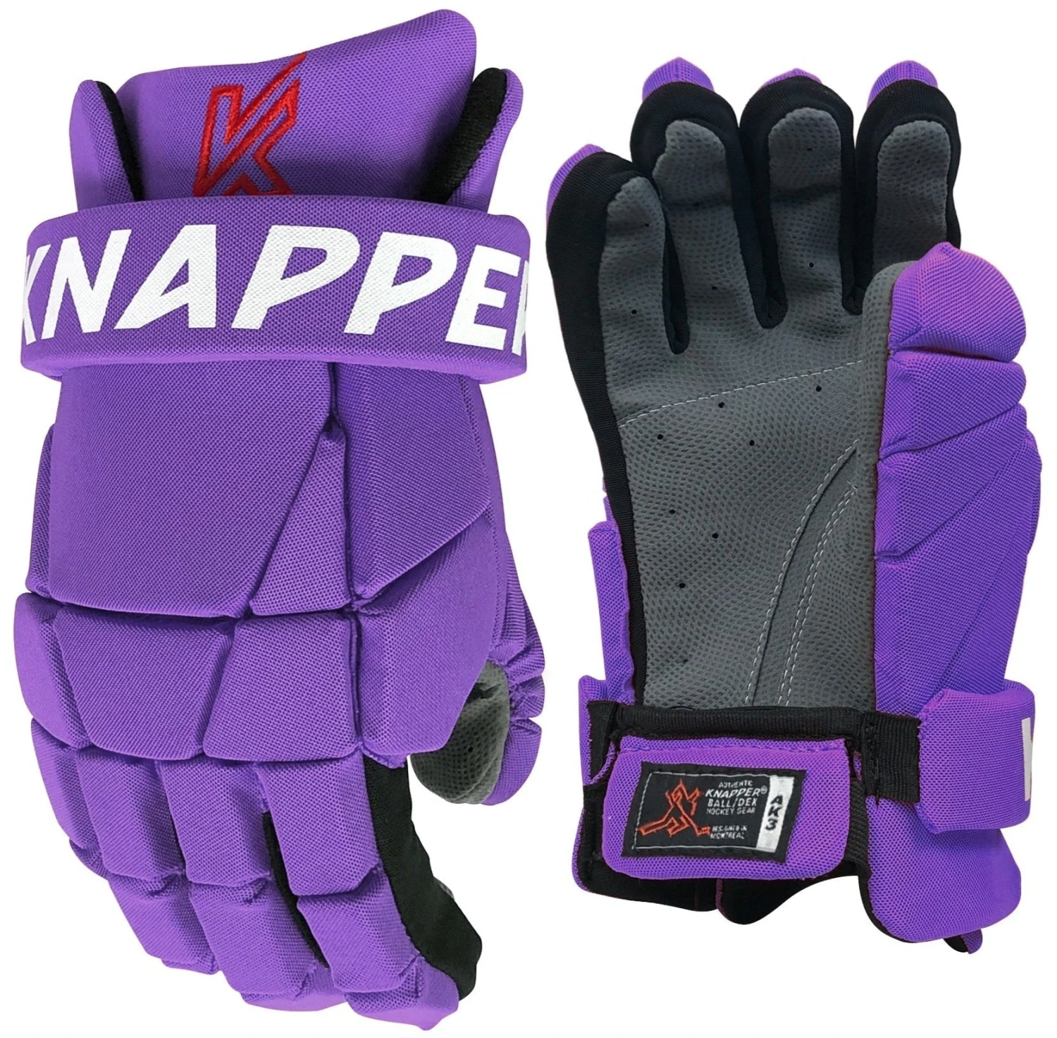 Knapper AK3 Ball Hockey Gloves - Image 3
