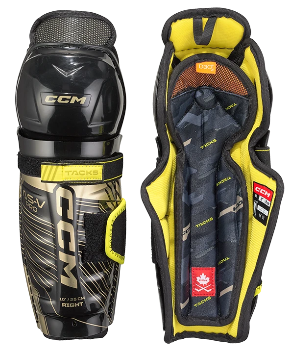 CCM Tacks AS-V Pro Youth Shin Guards