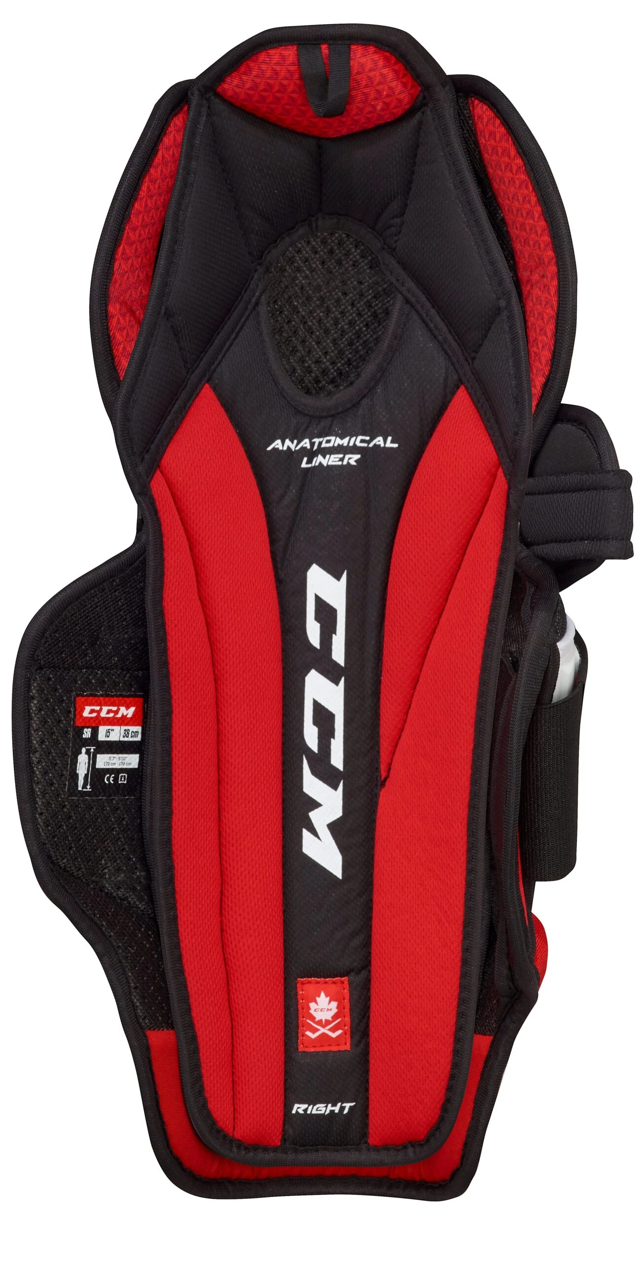 CCM JetSpeed FT4 Junior Shin Guards - Image 2