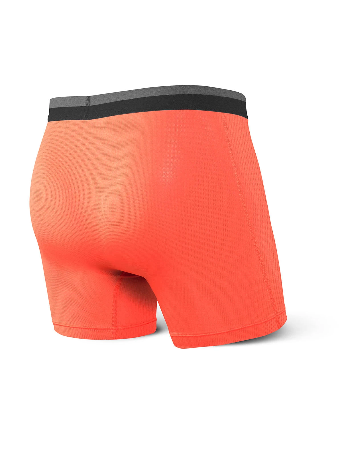 SAXX Sport Mesh Boxer Brief Fly Orange - Image 2