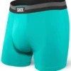 SAXX Sport Mesh Boxer Brief Fly Teal