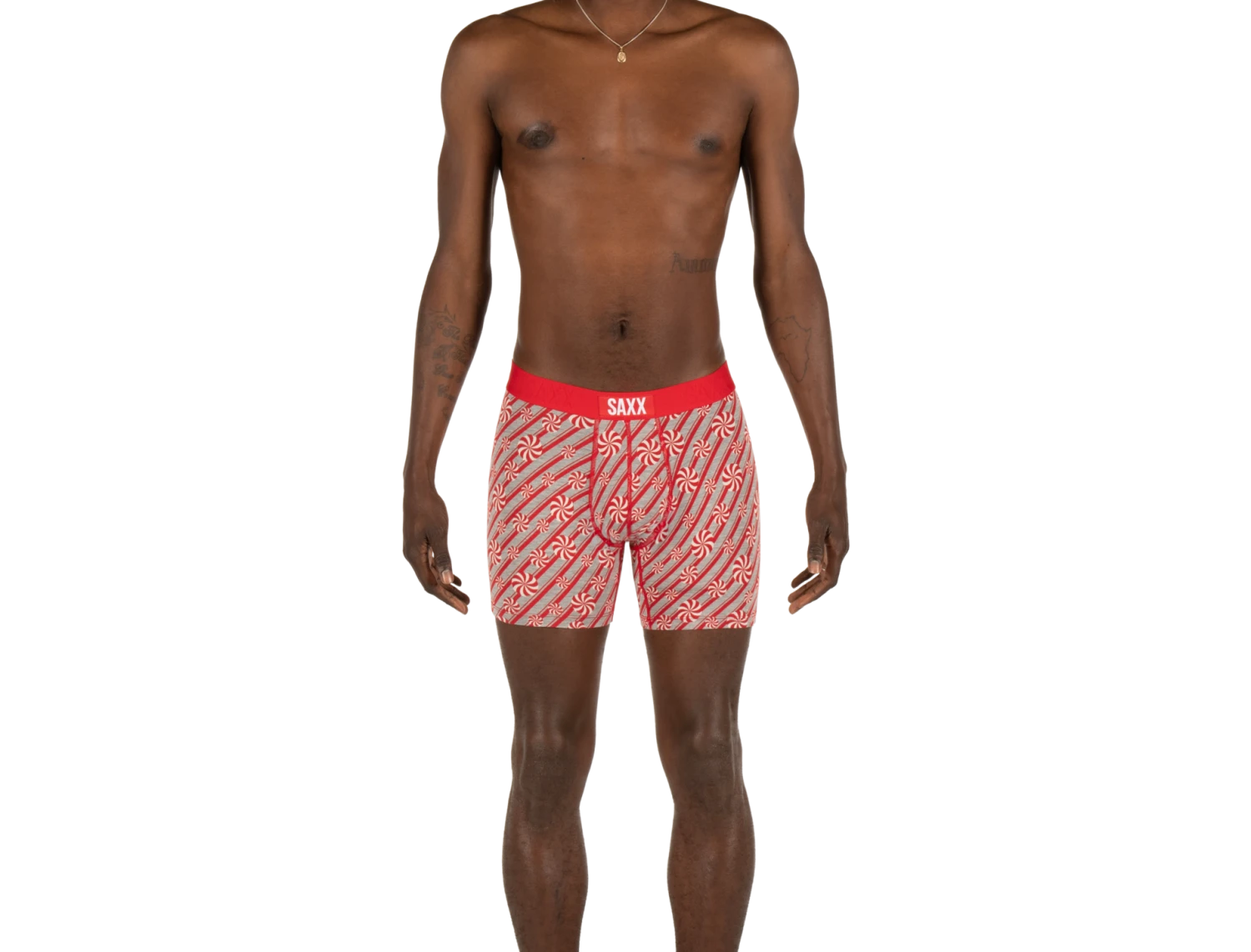 SAXX Vibe Boxer Brief Red Hard Candy - Image 3