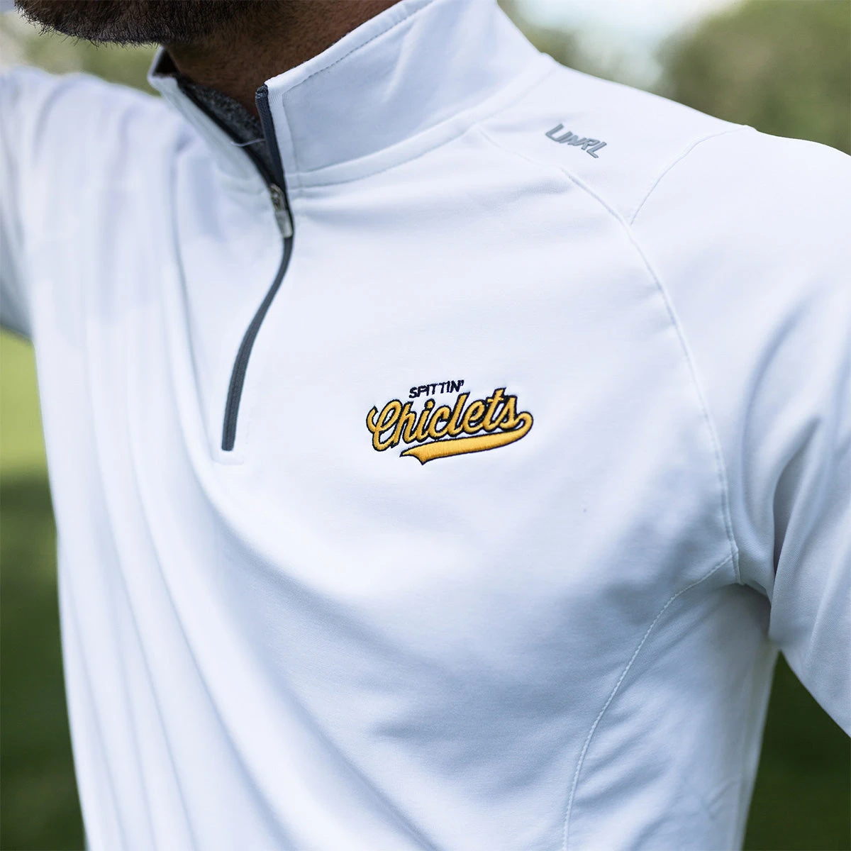 Spittin' Chiclets X UNRL Script Elite Quarter Zip - Image 3