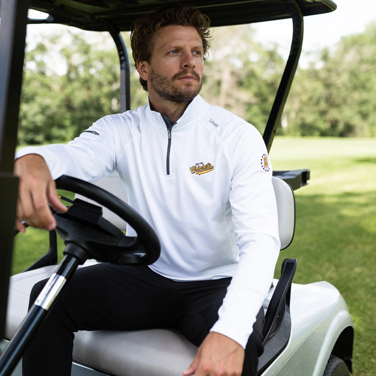 Spittin' Chiclets X UNRL Script Elite Quarter Zip - Image 2