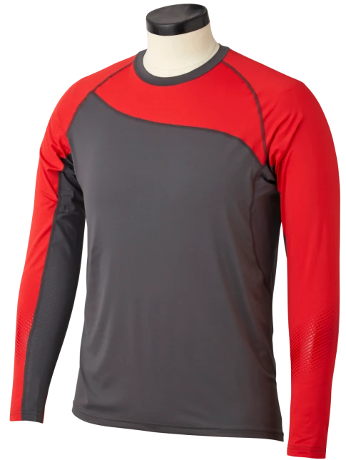 Bauer S19 Pro Long-Sleeve Baselayer Mens Top (Red)