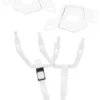CCM Tacks Ear Cover, Ear Loop & Strap White