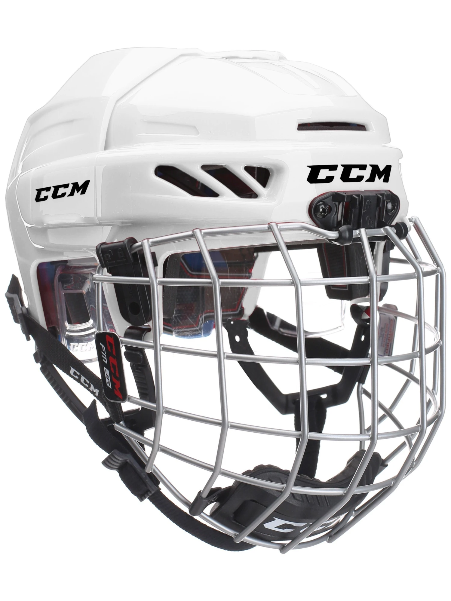 CCM Fitlite 3DS Combo Junior Helmet - Image 6