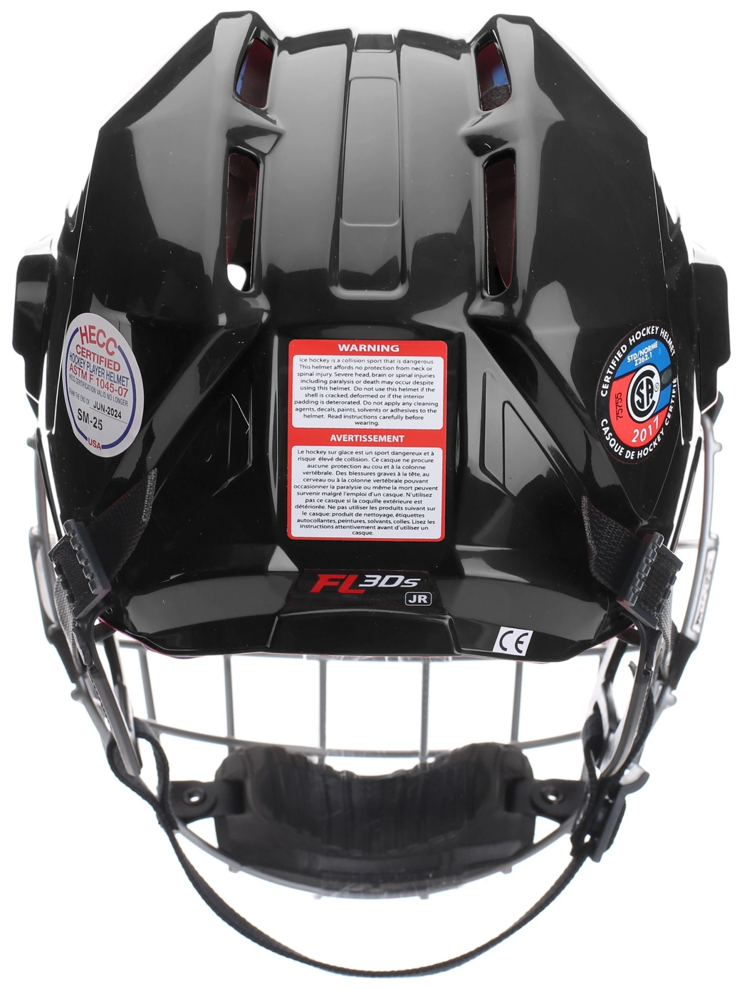 CCM Fitlite 3DS Combo Junior Helmet - Image 2